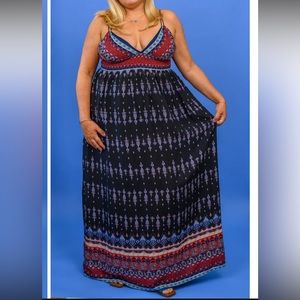 Boho dress plus size